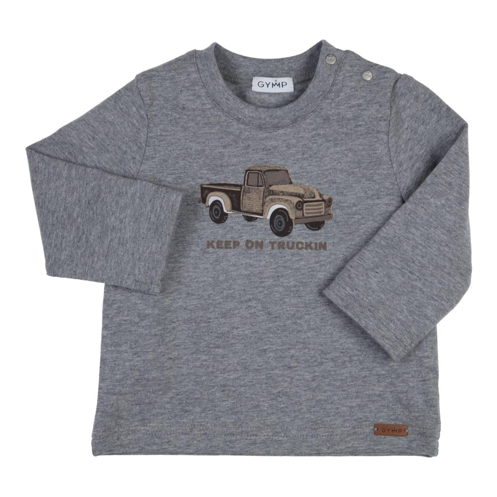 Gymp Longsleeve Aerochine Grey Melange 352-6802-20