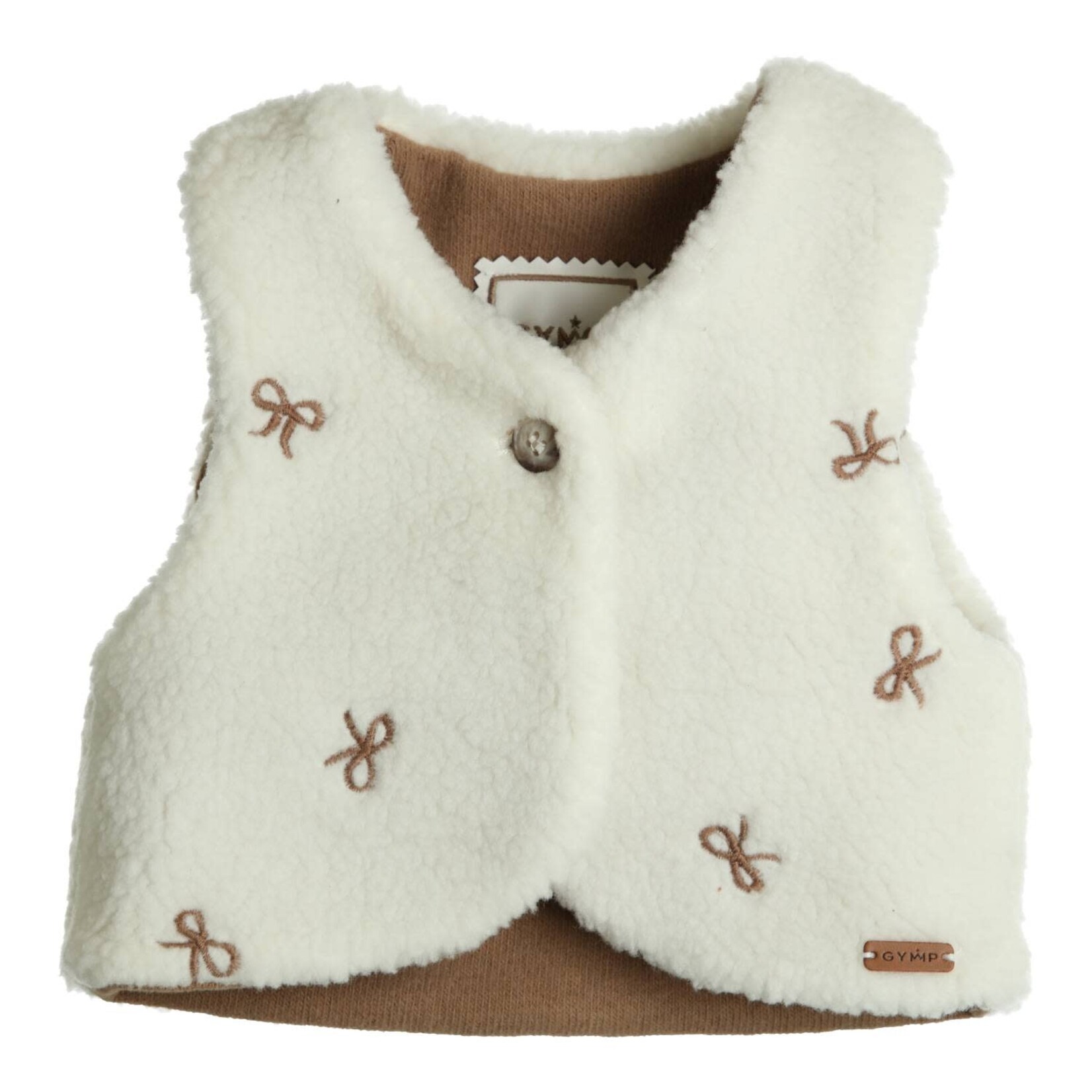 Gymp Gilet Alies Off White - Brown 354-6651-10