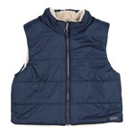Gymp Gilet Sumi Navy - Beige 354-6506-20
