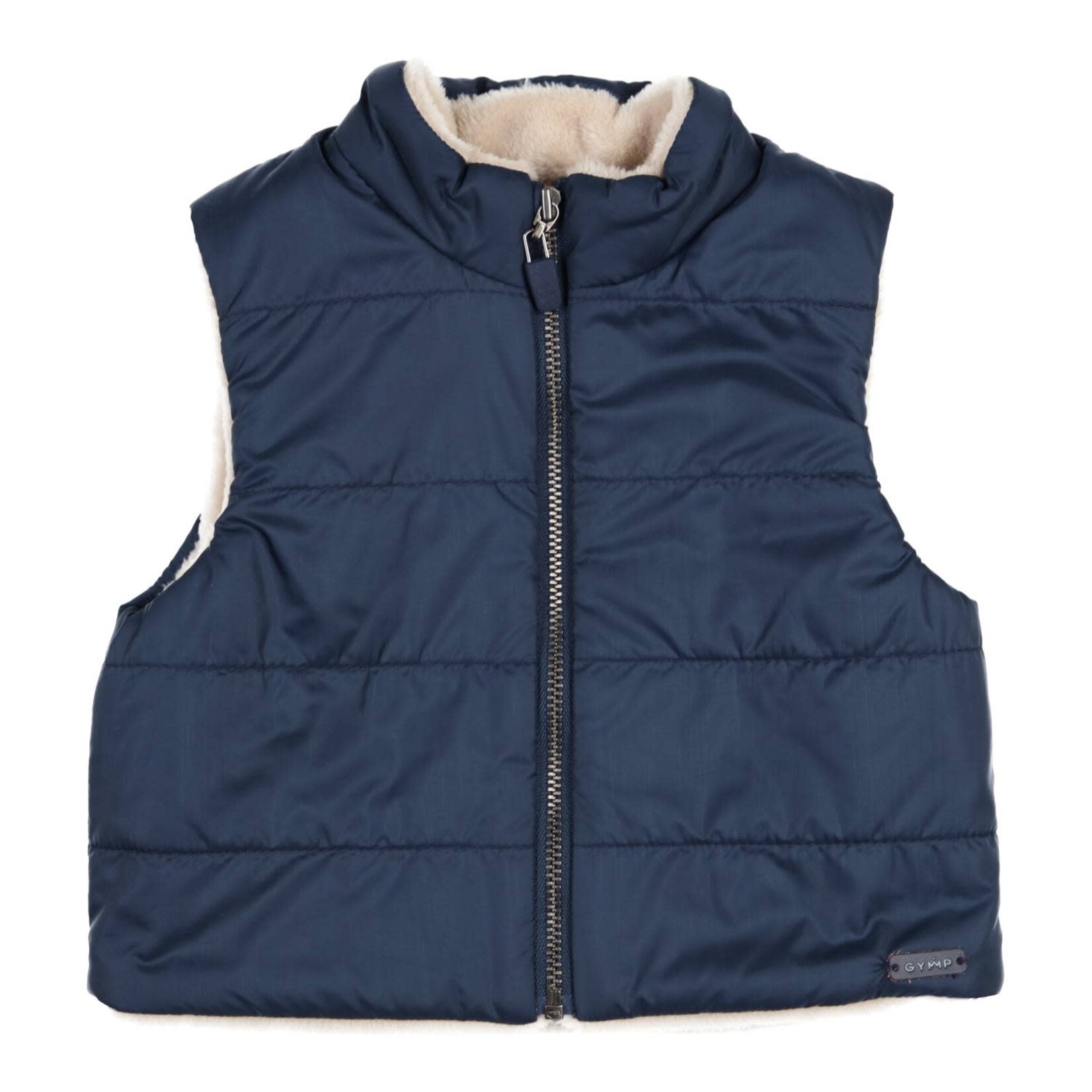 Gymp Gilet Sumi Navy - Beige 354-6506-20
