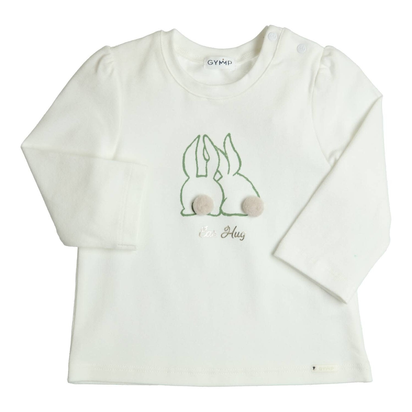 Gymp Longsleeve Aerodoux Off White - Green 352-6695-10