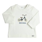 Gymp Longsleeve Aerodoux Off White - Navy 352-6682-20