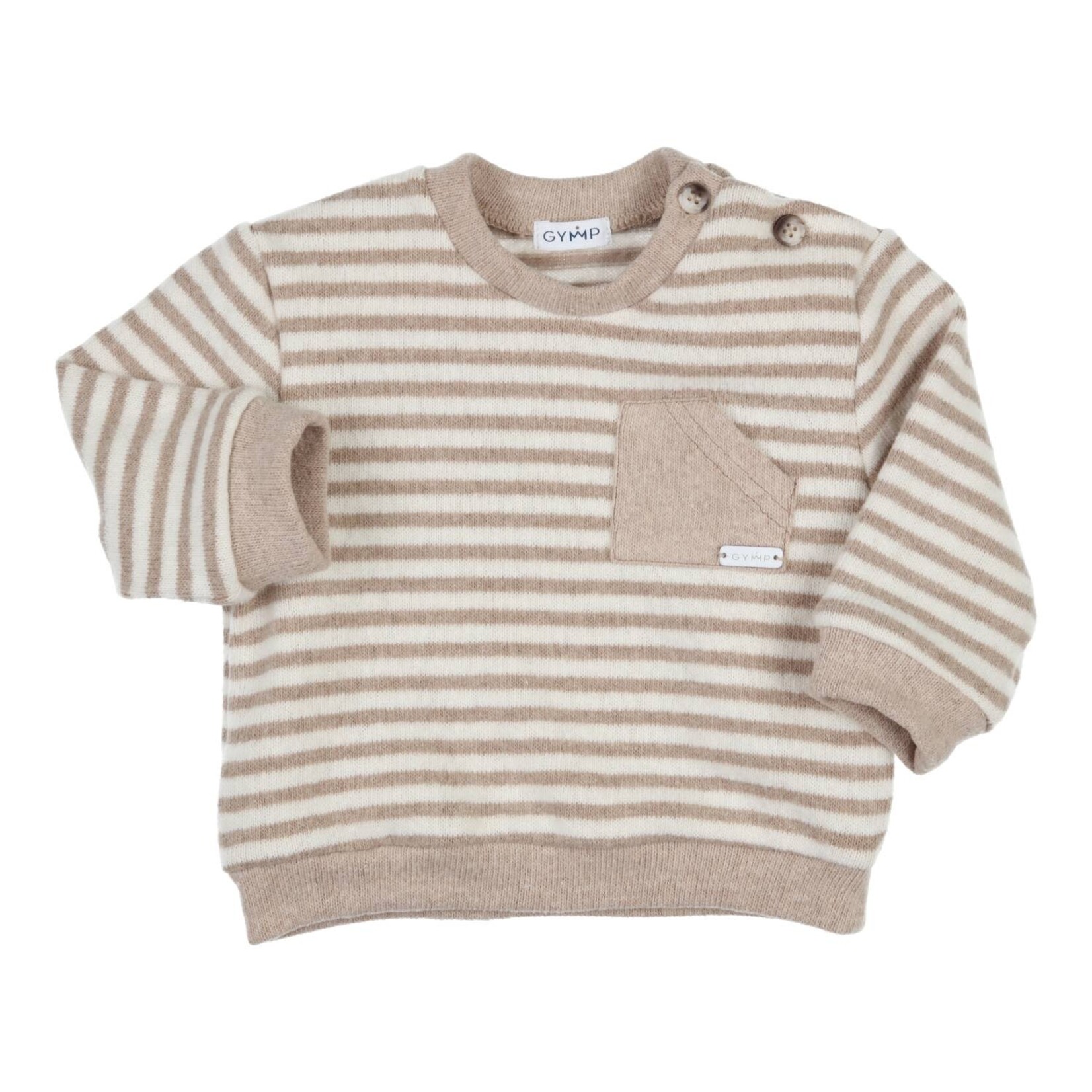 Gymp Pullover Castor Beige - Ecru 352-6732-20