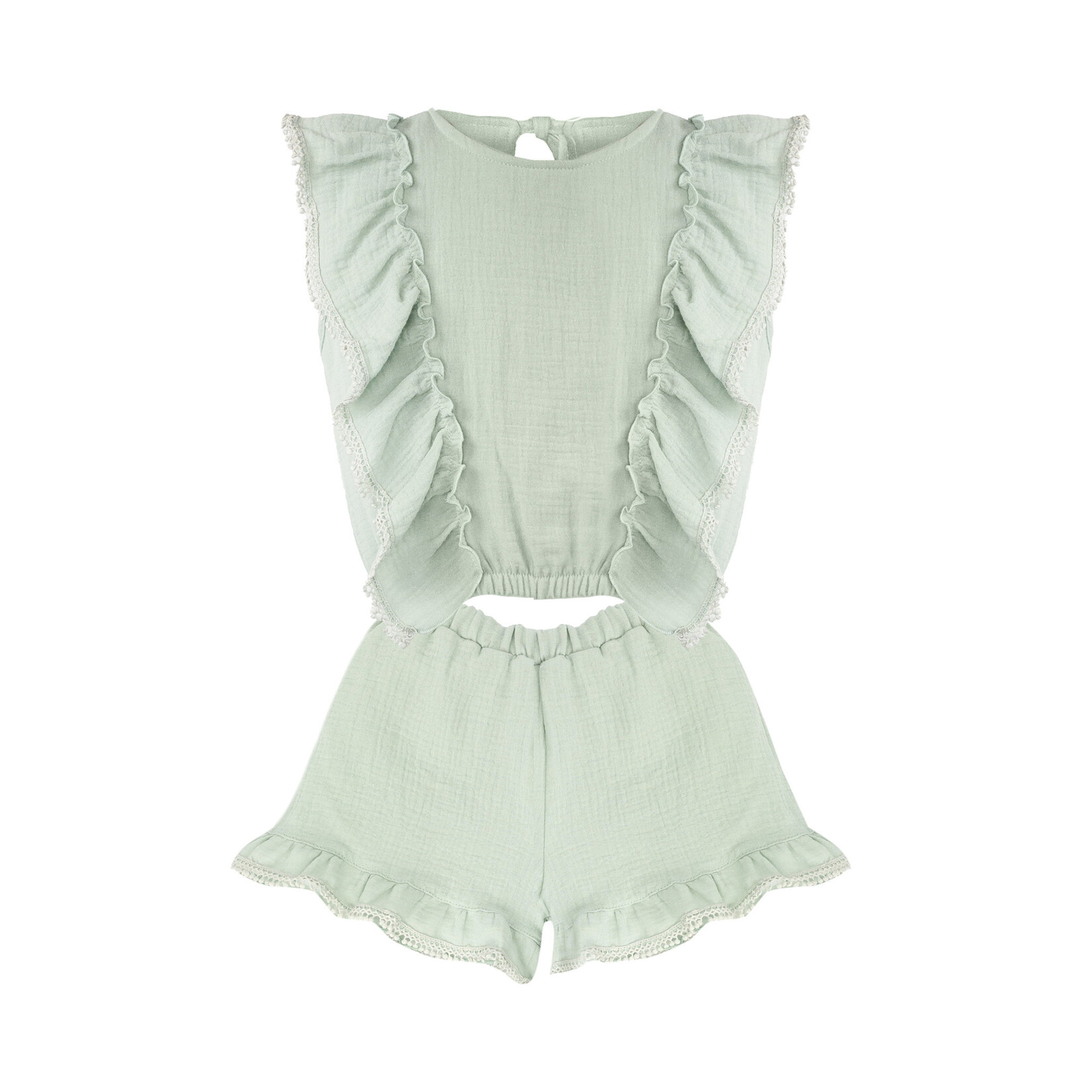 Jamiks NOKKA Set (Blouse + Shorts) mint