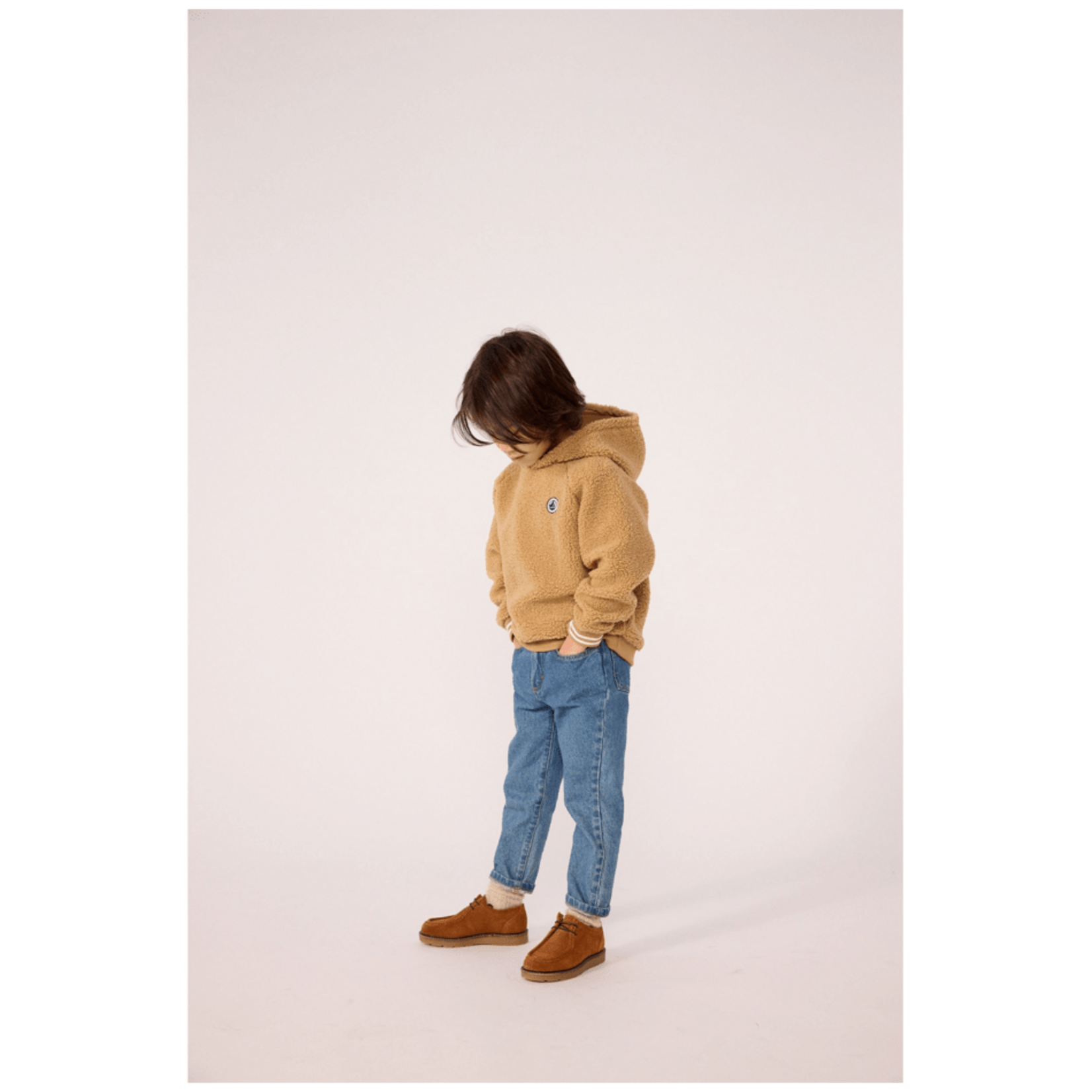 Petit Bateau SWEATSHIRT A CAPUCHE LATTE A0GND