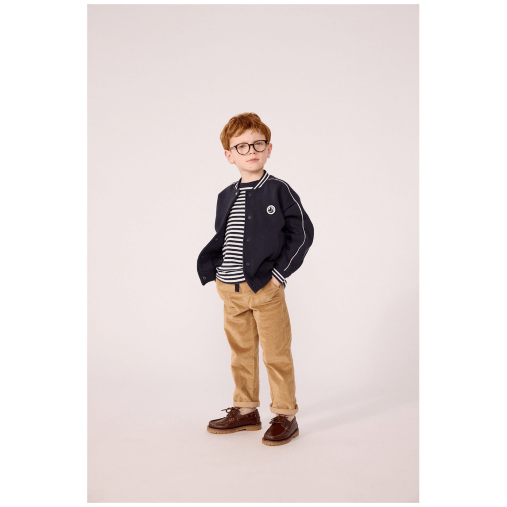 Petit Bateau PANTALON VELOURS LATTE A0GKS