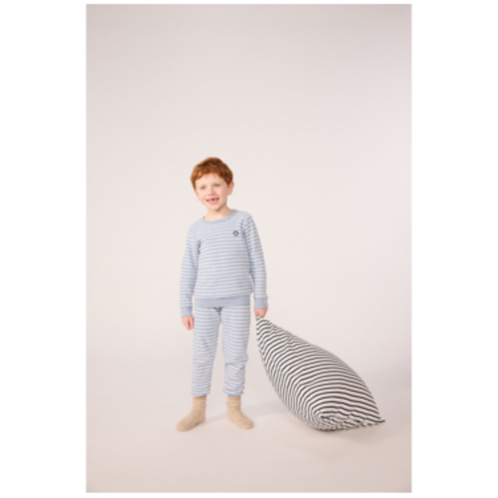 Petit Bateau PYJAMA POLAIRE/MILK A0GAN