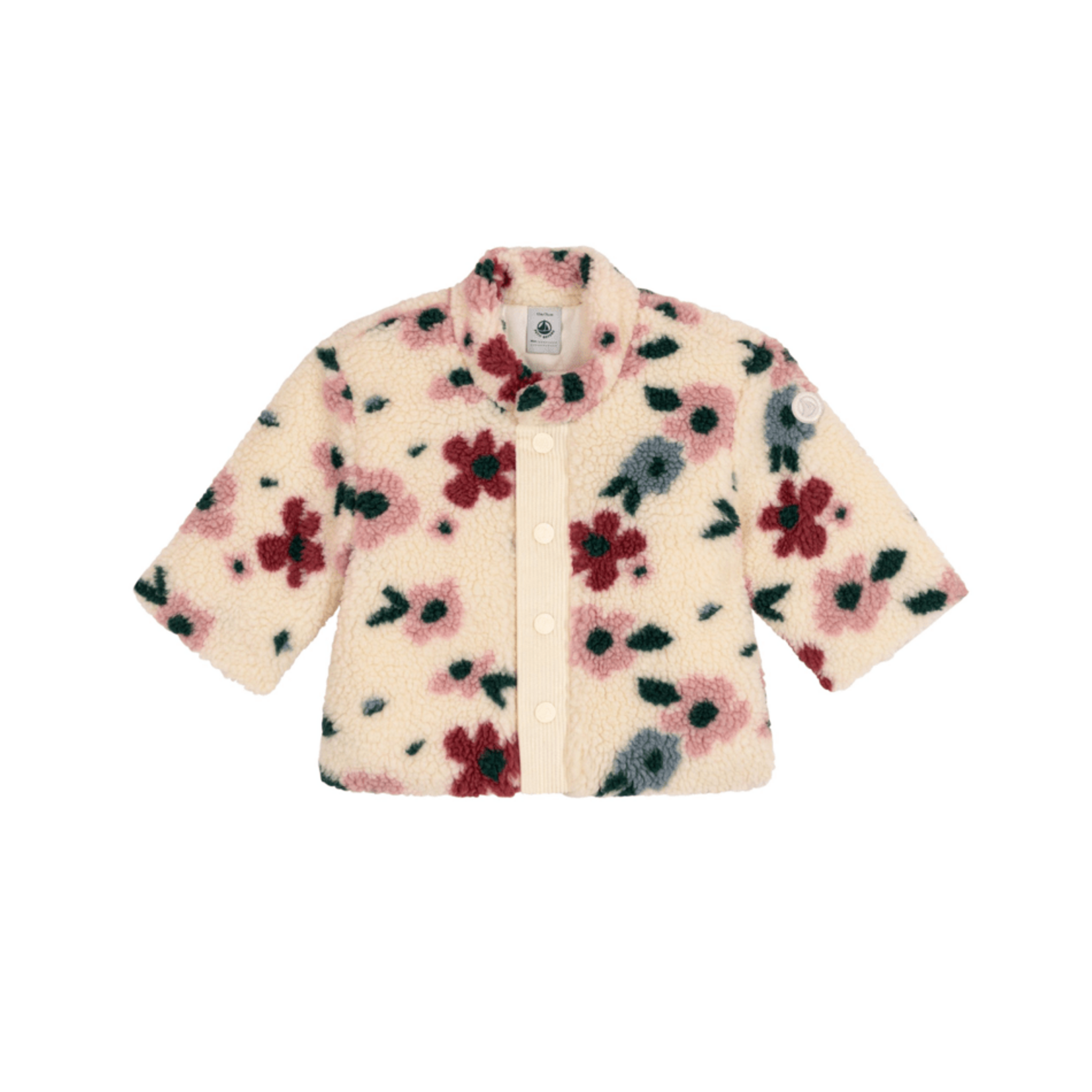 Petit Bateau VESTE SHERPA MILK/MULTICO A0GJL