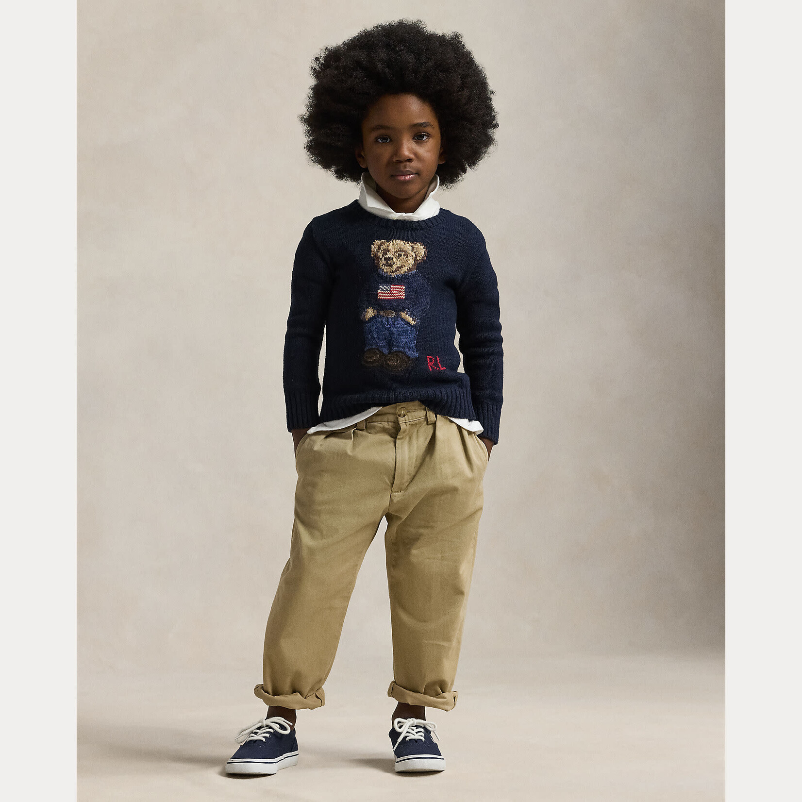 Ralph Lauren PULLOVER SP24 HUNTER NAVY