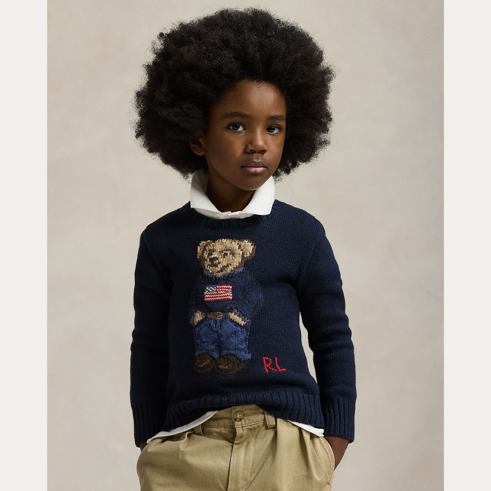 Ralph Lauren PULLOVER SP24 HUNTER NAVY