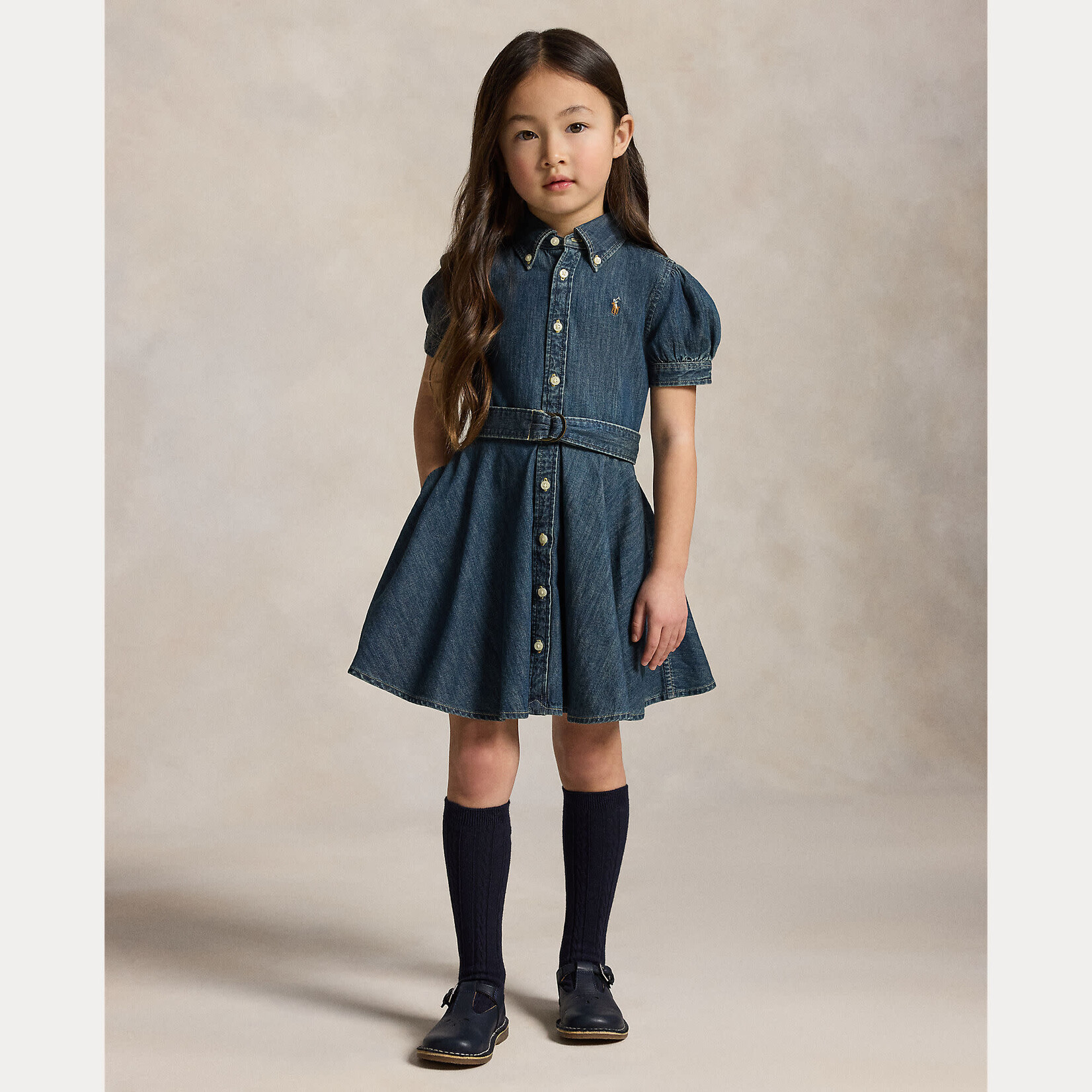 Ralph Lauren DAY DRESS INDIGO