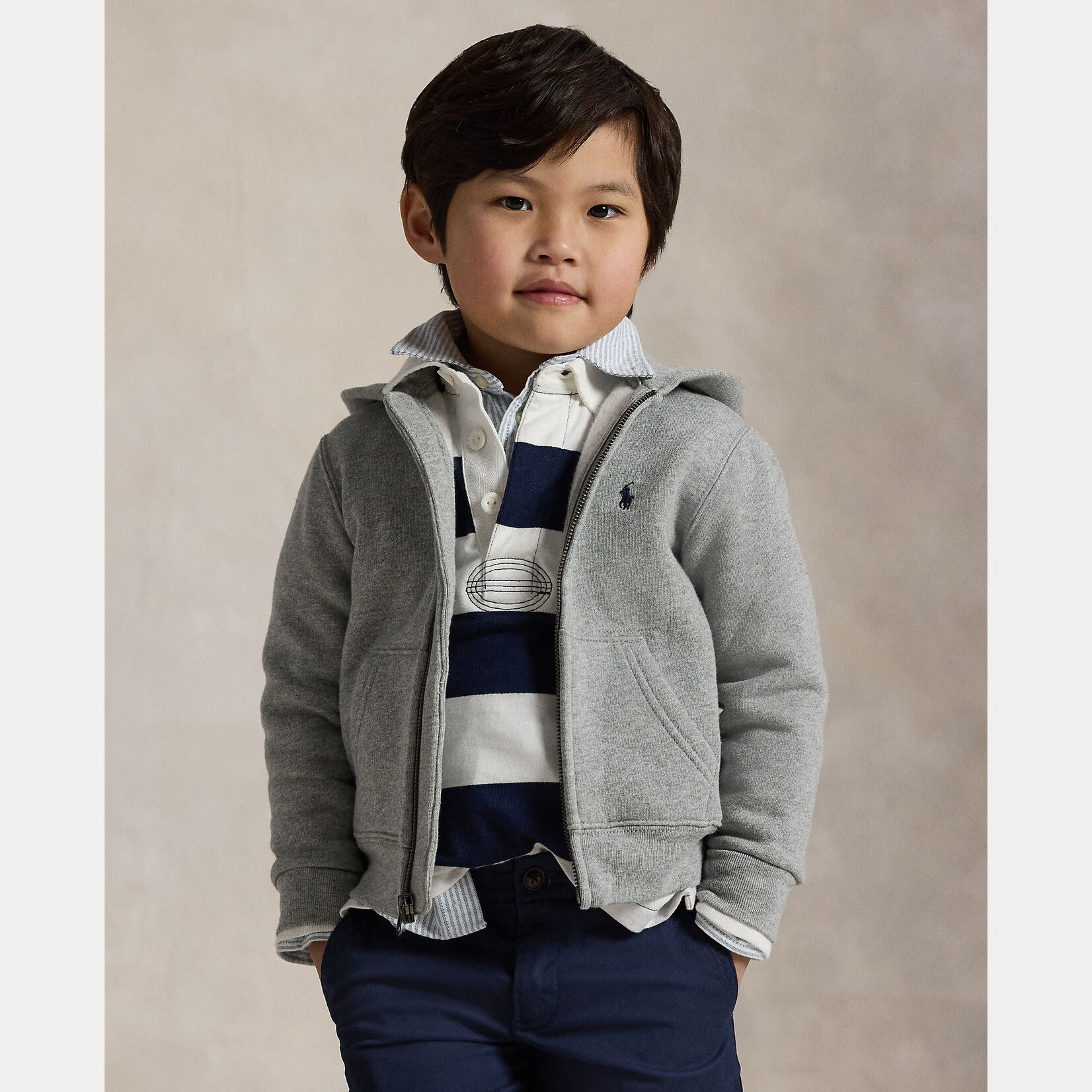 Ralph Lauren SWEATSHIRT DARK SPORT HEATHER B