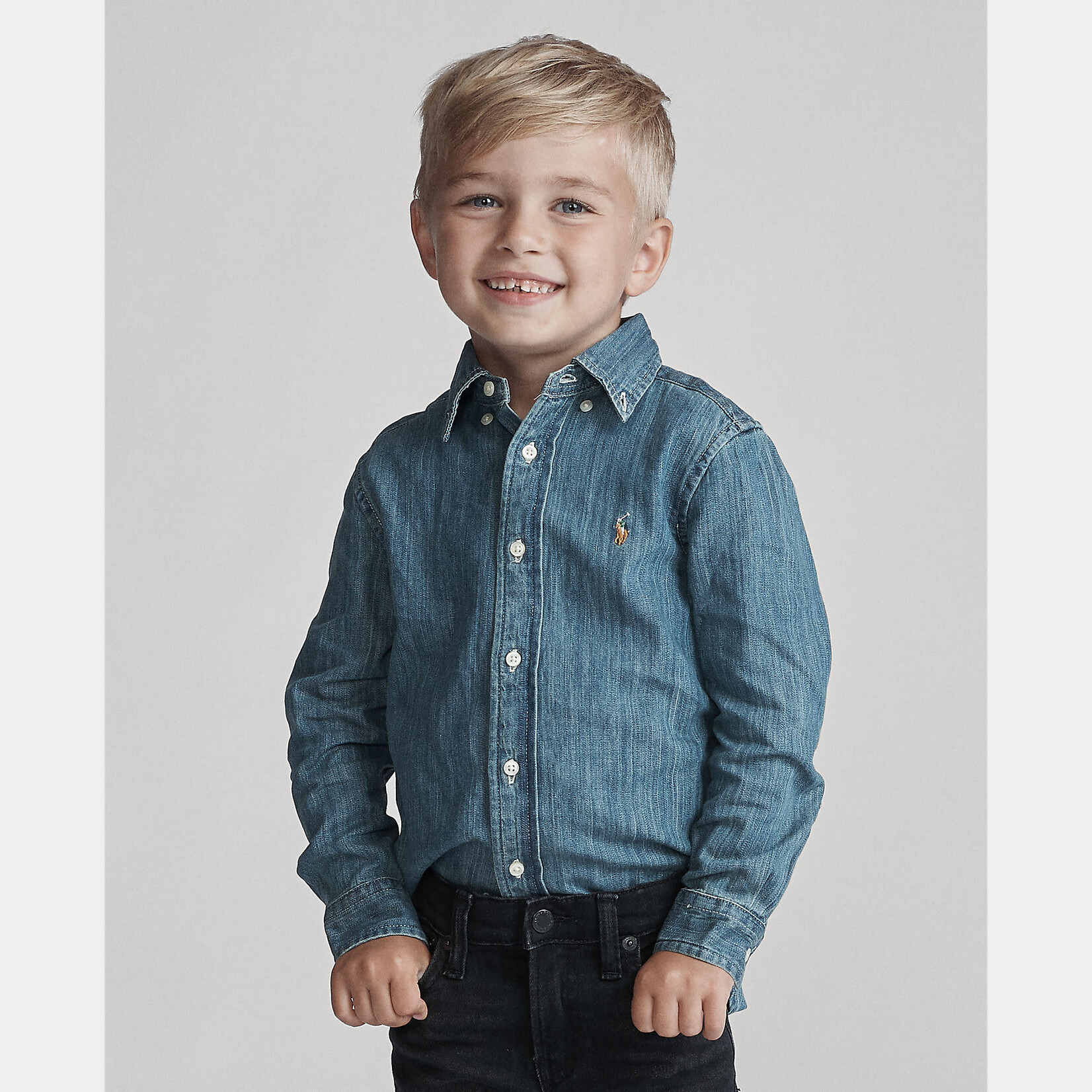 Ralph Lauren SPORT SHIRT DK BLUE