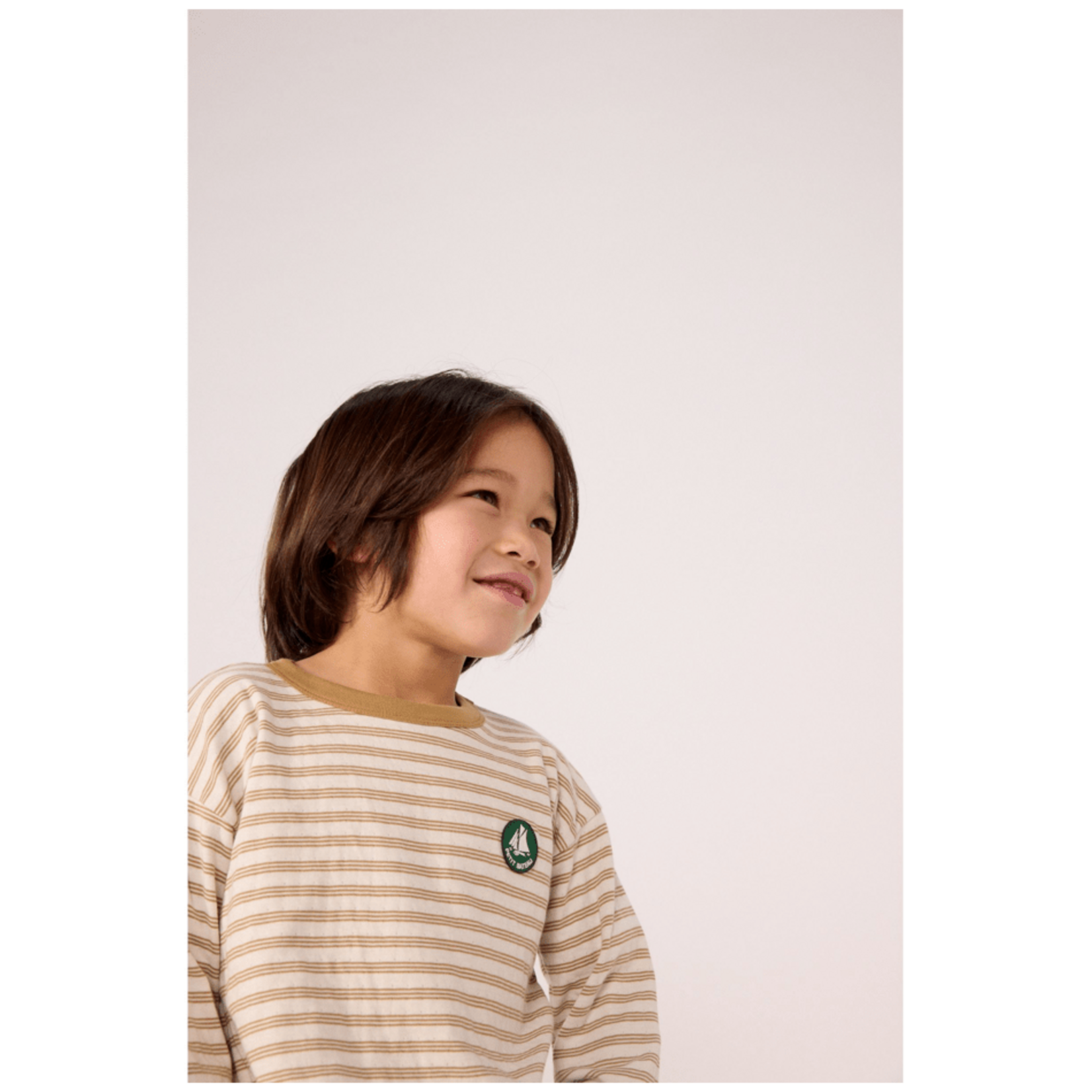 Petit Bateau TEE SHIRT ML LATTE/MILK:LATTE/MILK A0GVH