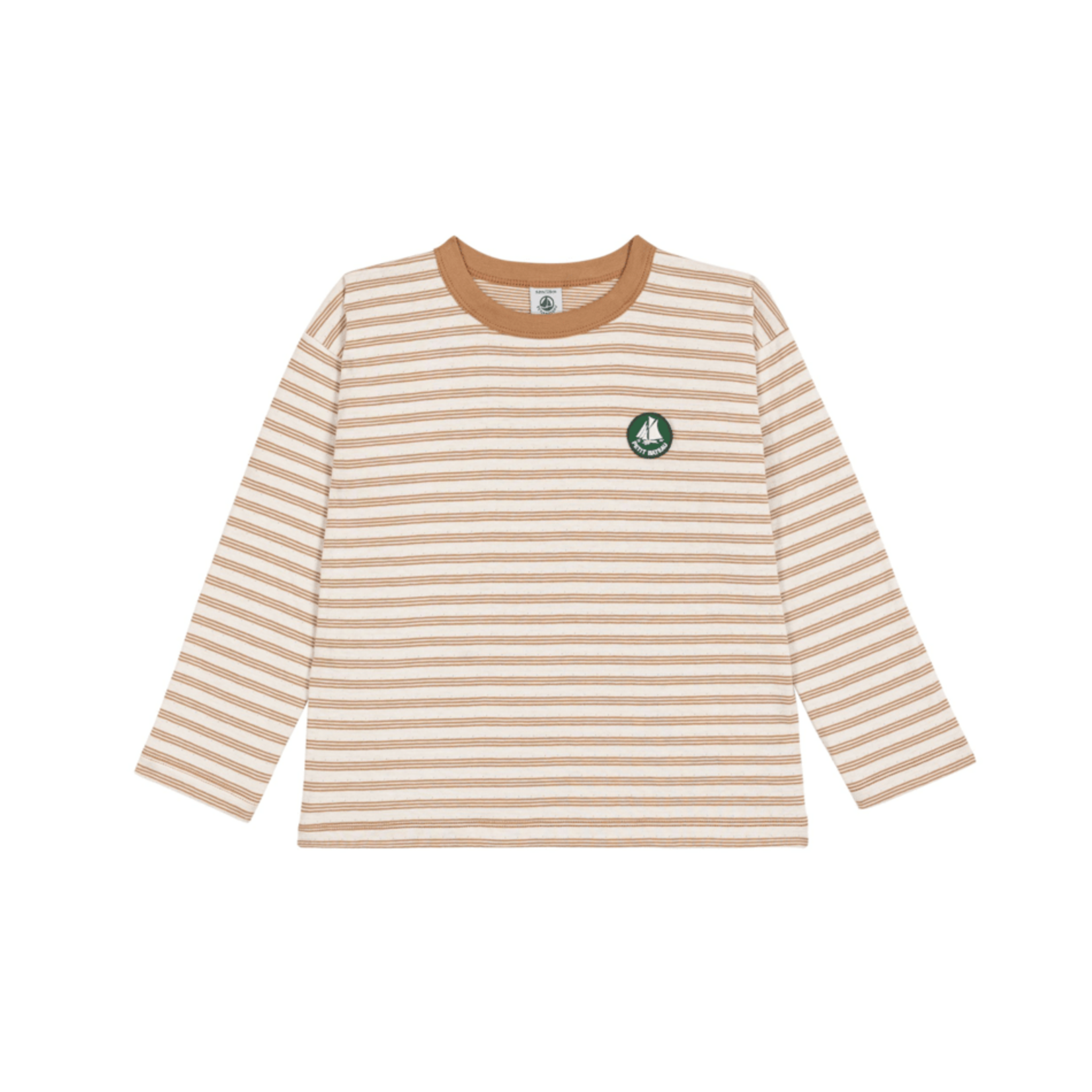 Petit Bateau TEE SHIRT ML LATTE/MILK:LATTE/MILK A0GVH