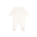 Petit Bateau DORS BIEN ZIPPE MARSHMALLOW/ROSE A0G9O