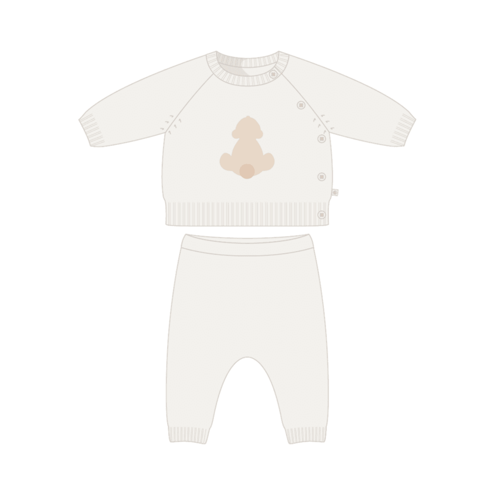 Petit Bateau ENSEMBLE 2 PIECES MILK A0GIW