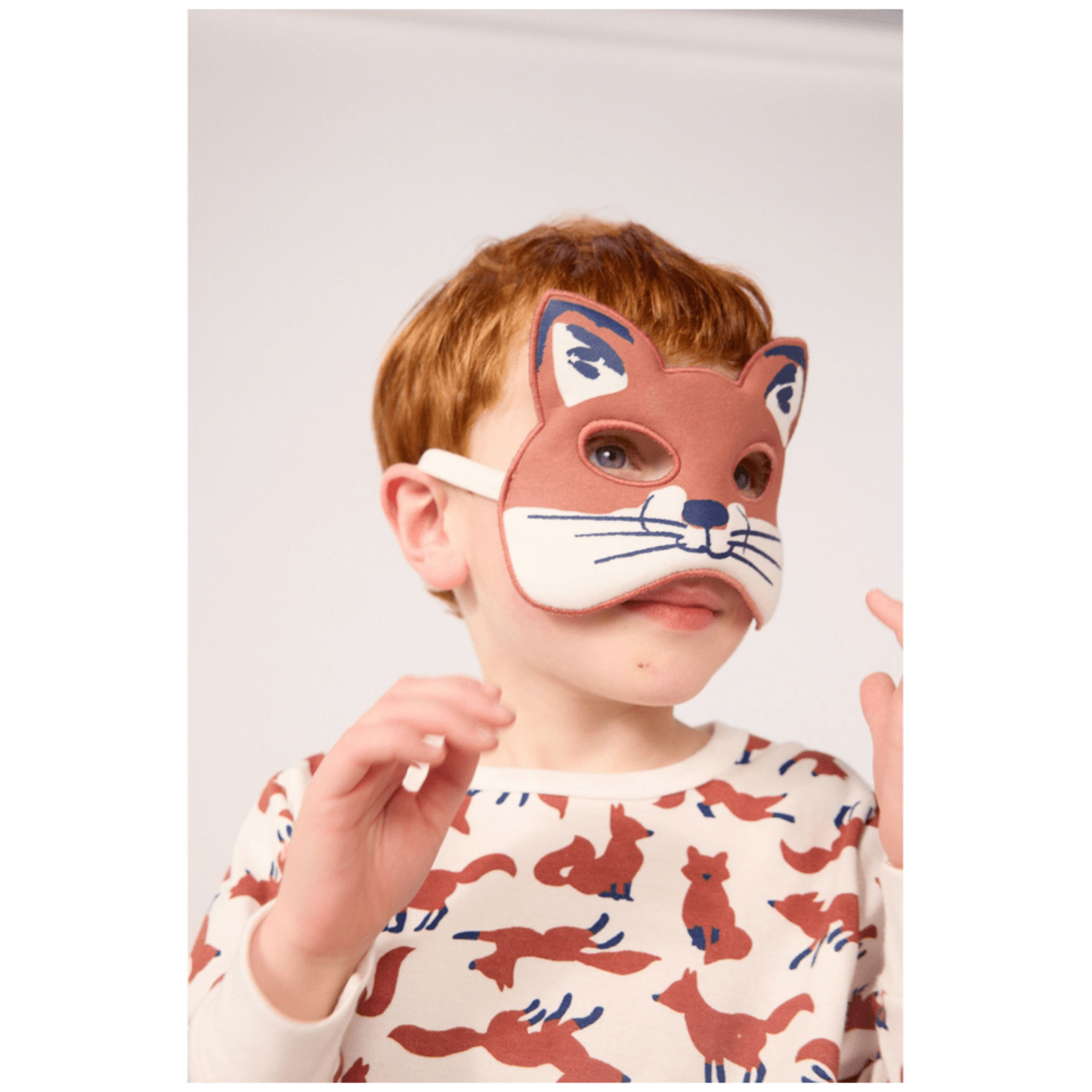 Petit Bateau PYJAMA + MASQUE MARSHMALLOW/MULTICO A0GCL