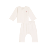 Petit Bateau ENSEMBLE 2 PIECES MARSHMALLOW A0GOR