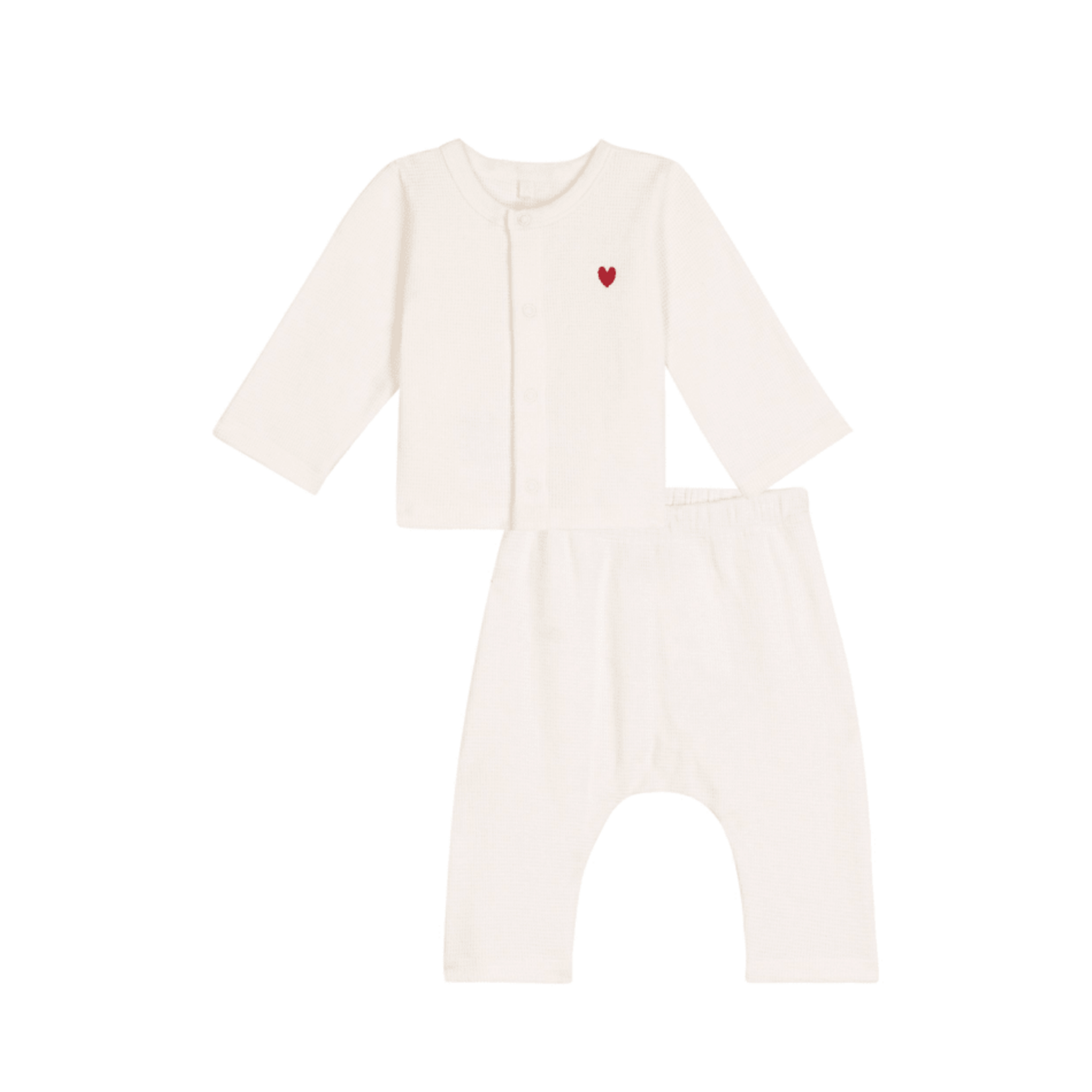 Petit Bateau ENSEMBLE 2 PIECES MARSHMALLOW A0GOR