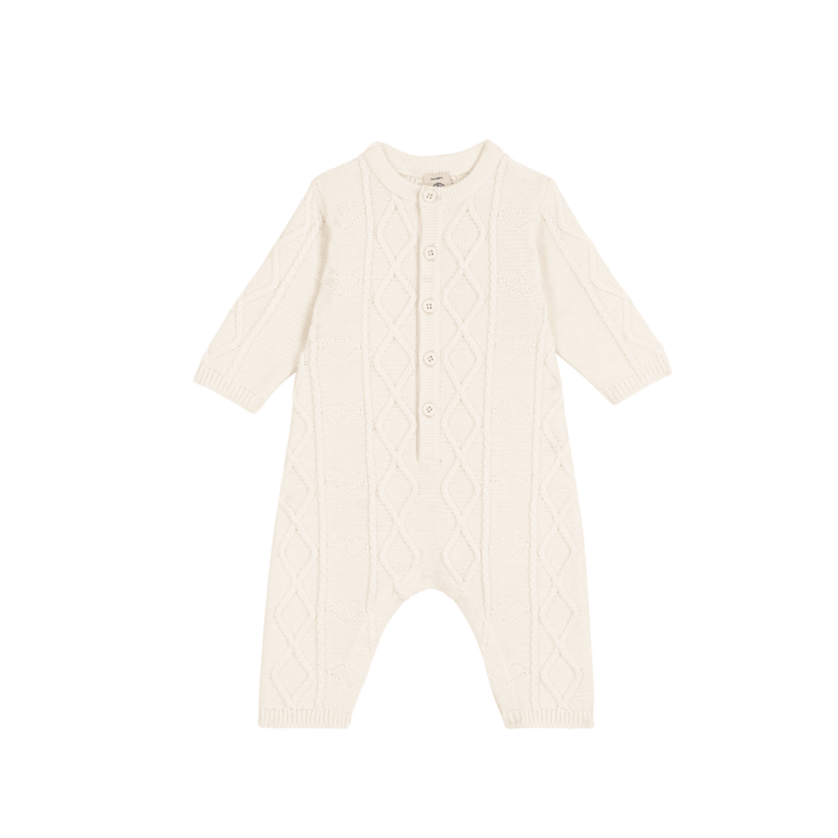 Petit Bateau COMBINAISON LONGUE MARSHMALLOW A0GIN