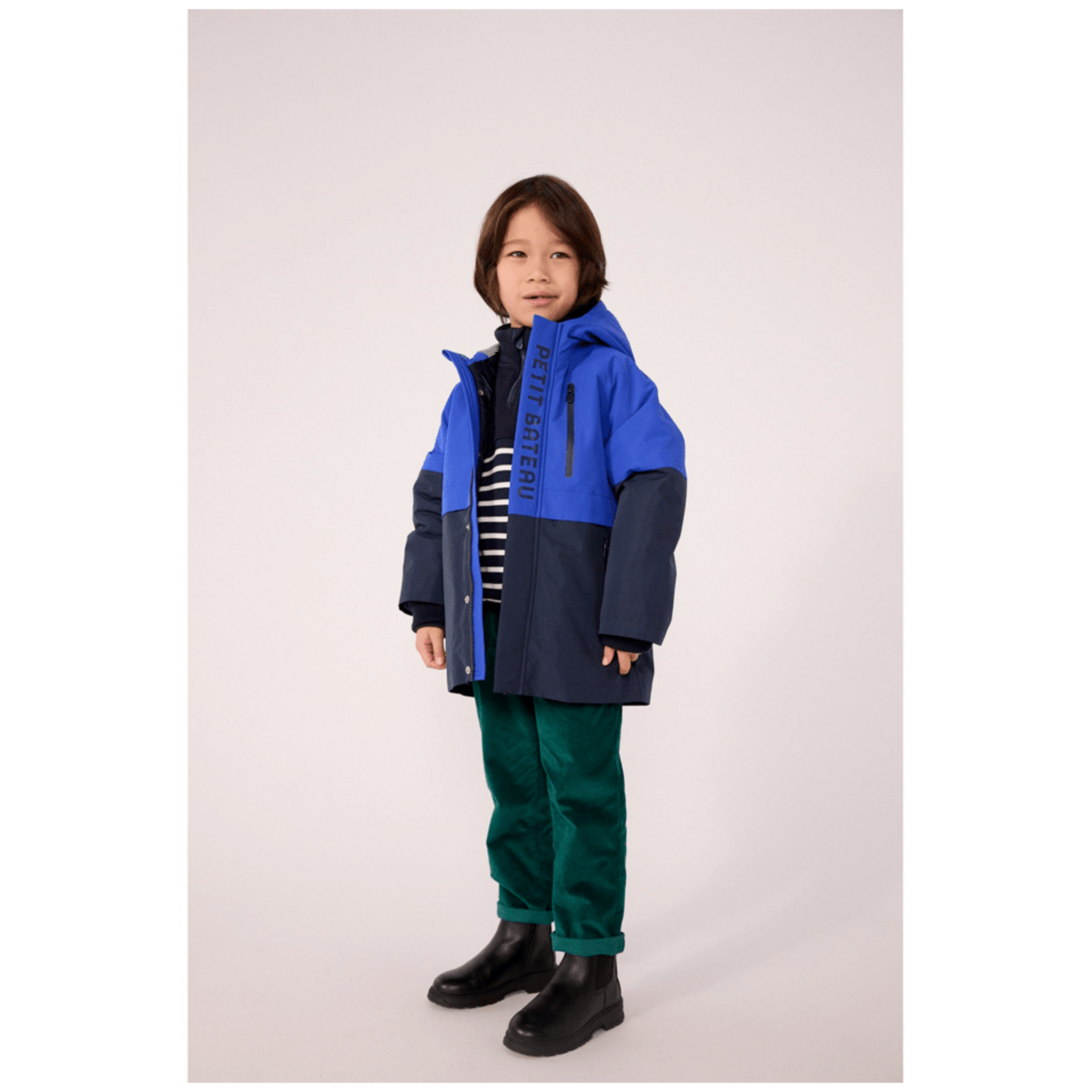 Petit Bateau PARKA SMOKING/MULTICO A0GAW