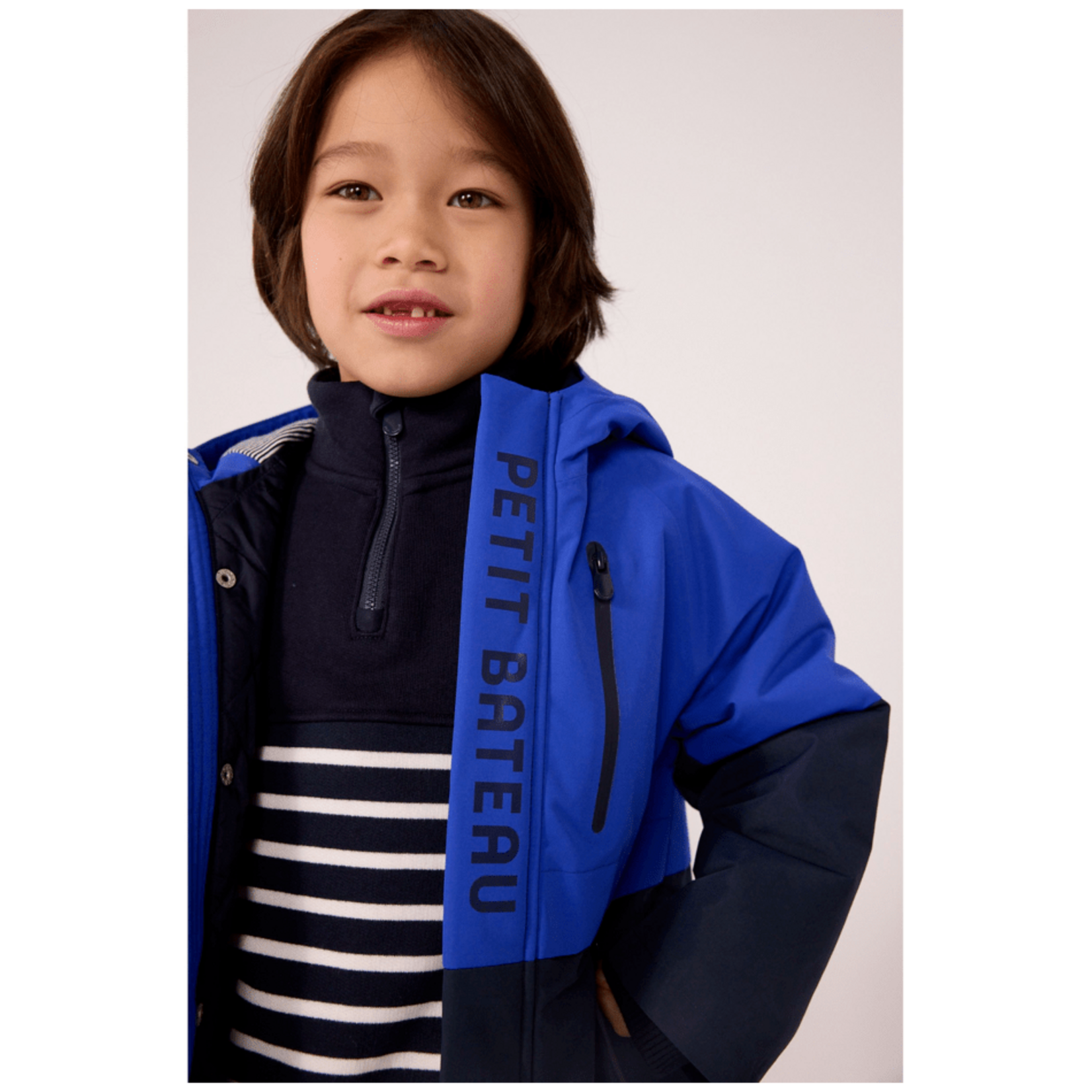 Petit Bateau PARKA SMOKING/MULTICO A0GAW
