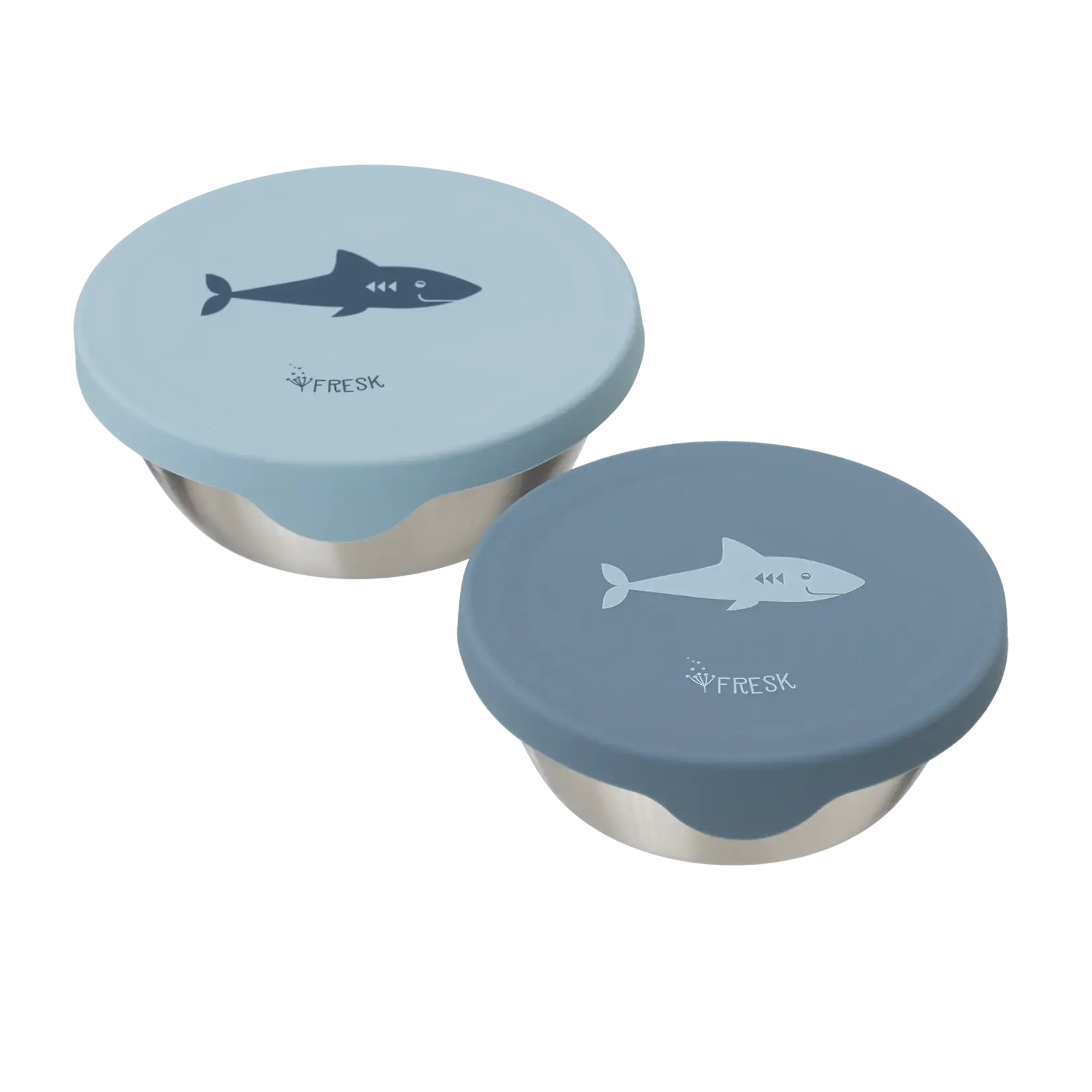 Fresk baby deloof; Nordic snackbox (set of 2) - shark