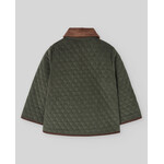 Paz Rodriguez WOVEN INFANT BOY COAT "NADAL" 012-154206 Forest Green