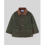 Paz Rodriguez WOVEN INFANT BOY COAT "NADAL" 012-154206 Forest Green