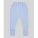 Paz Rodriguez KNIT NEWBORN LEGGINS "FOGAR" 016-113910 Light Blue/Cream
