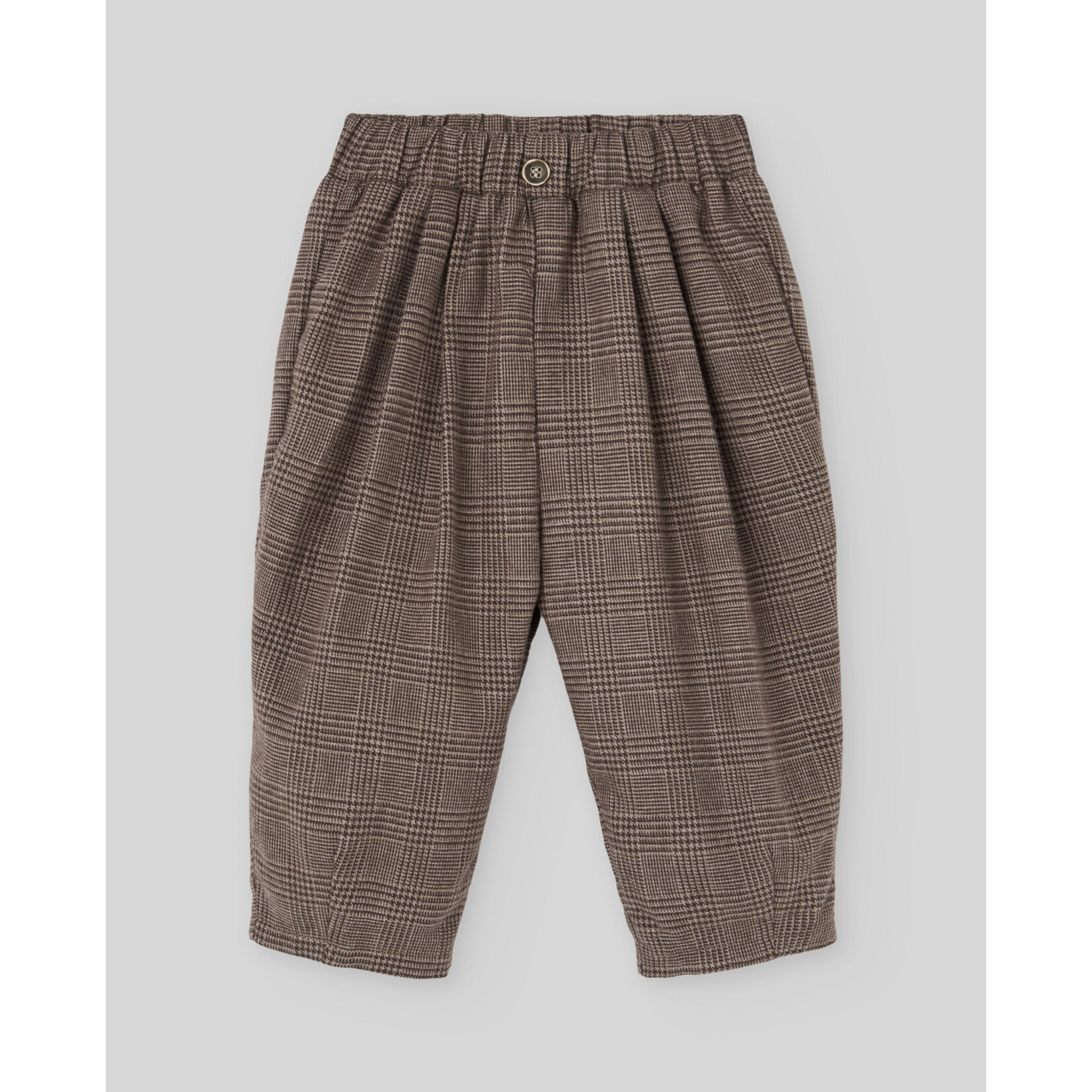 Paz Rodriguez WOVEN NEWBORN TROUSSERS "NOZ" 007-154105 Moka