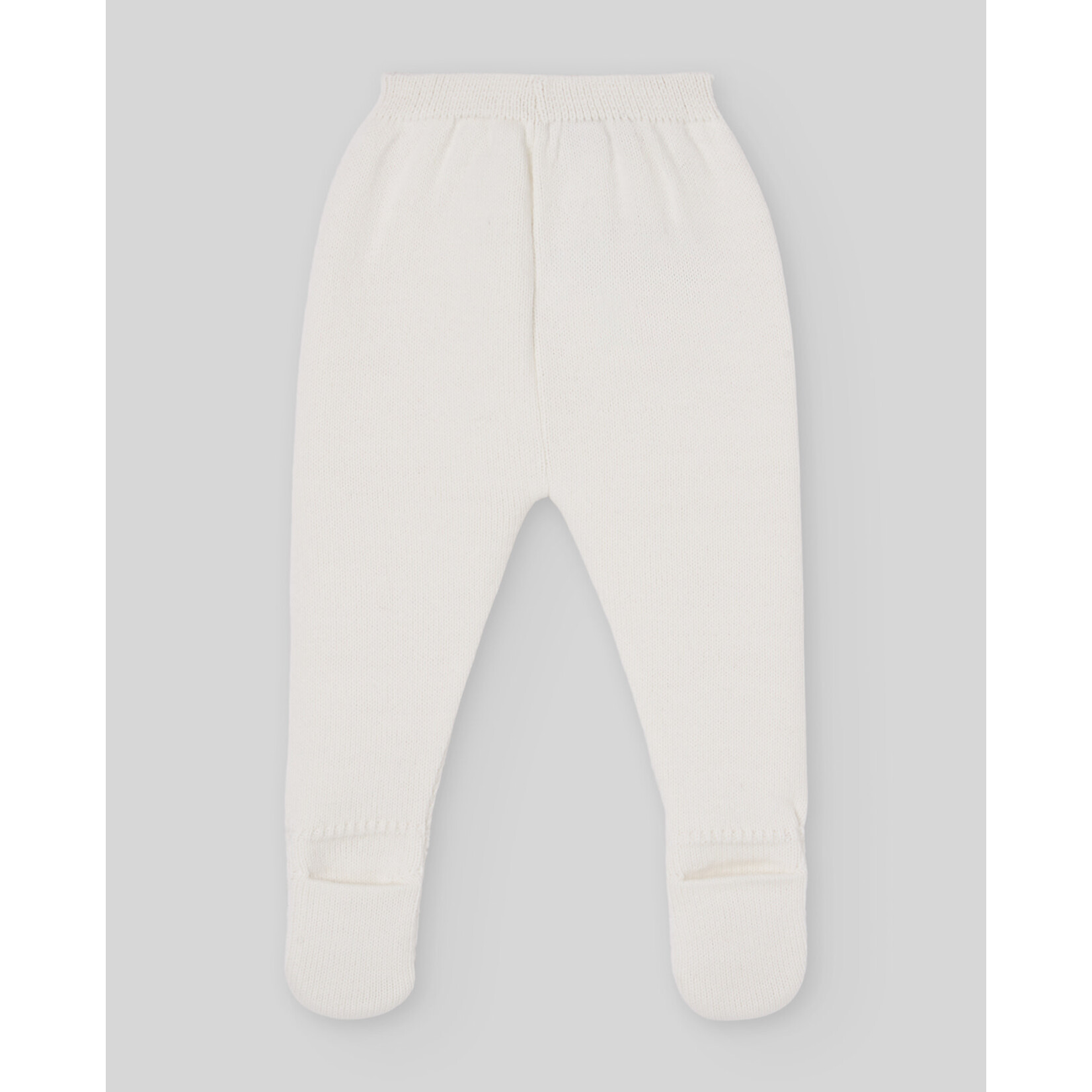 Paz Rodriguez KNIT NEWBORN LEGGINS "PAZ OI 26-27" 016-114010 Cream/Cream