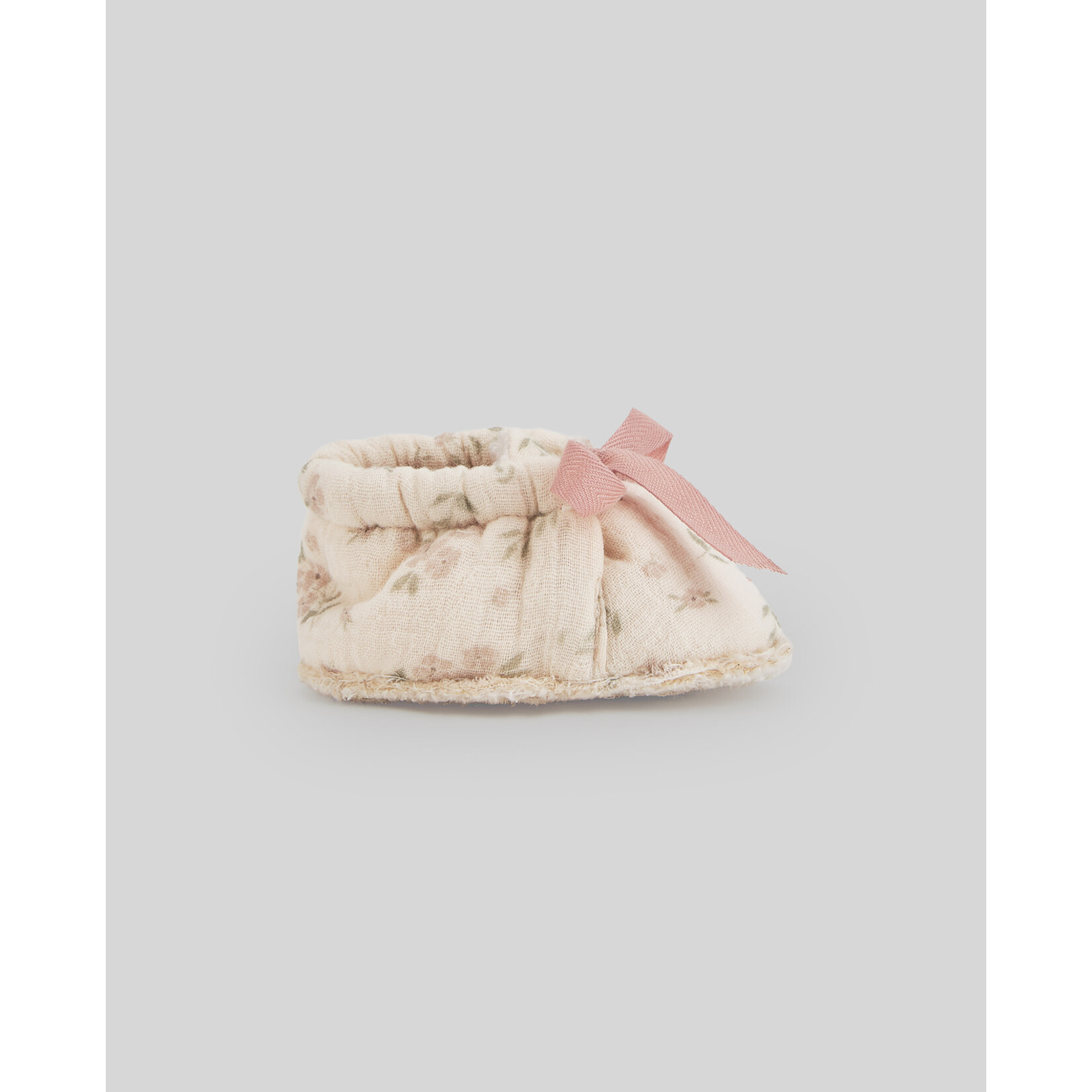 Paz Rodriguez KNIT NEWBORN BOOTIES "MONECA" 018-153890 Mist Pink