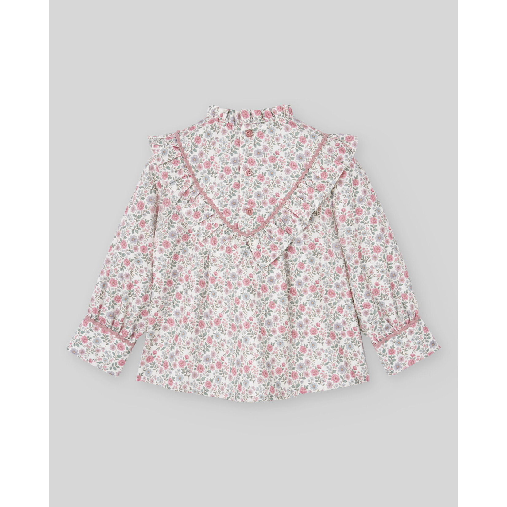 Paz Rodriguez WOVEN INFANT BLOUSE "LEDICIA" 006-154162 Mist Pink