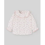 Paz Rodriguez WOVEN NEWBORN BLOUSE "VAL" 006-154119 Powder Pink