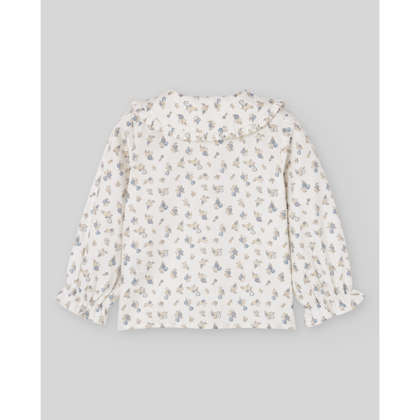 Paz Rodriguez WOVEN INFANT GIRL BLOUSE "PONTE" 006-154079 Sapphire Blue