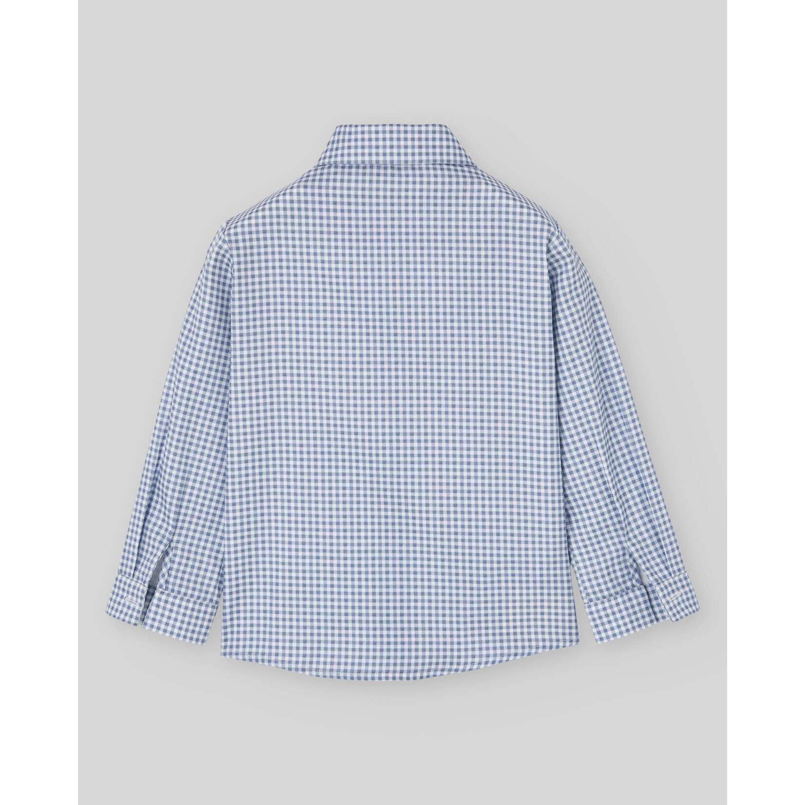 Paz Rodriguez WOVEN INFANT BOY SHIRT "PONTE" 006-154073 Sapphire Blue
