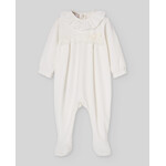 Paz Rodriguez KNIT NEWBORN ROMPER "TERNURA OI 26-27" 005-193767 Cream