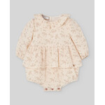 Paz Rodriguez WOVEN NEWBORN ROMPER "MONECA" 005-153888 Mist Pink