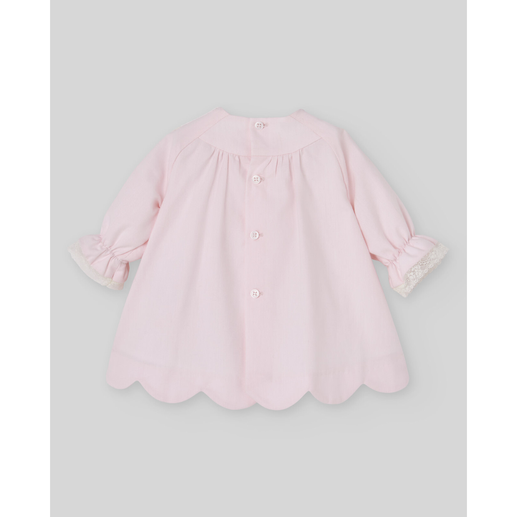 Paz Rodriguez WOVEN NEWBORN DRESS "NAI" 004-154222 Light Pink