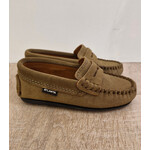Atlanta Penny Loafer - Camel Suede reversed