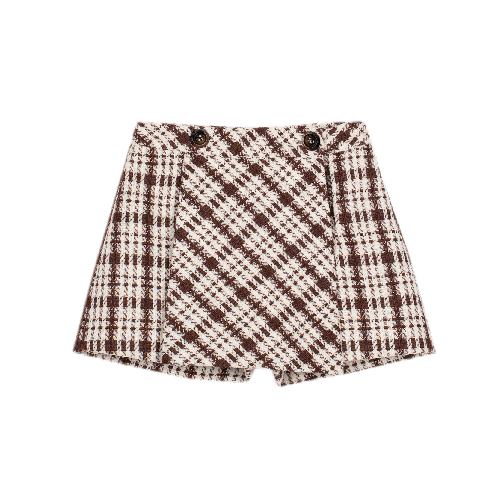 Patachou CALÇÃO - KIDS GIRL CHOCOLATE - INVERNO 2026 6204 63 90 CHOCOLATE PLAID F26-143