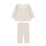 Patachou CONJUNTO  - NEWBORN SOFT - INVERNO 2026 6209 20 00 BEIGE FLOWERS F26-132