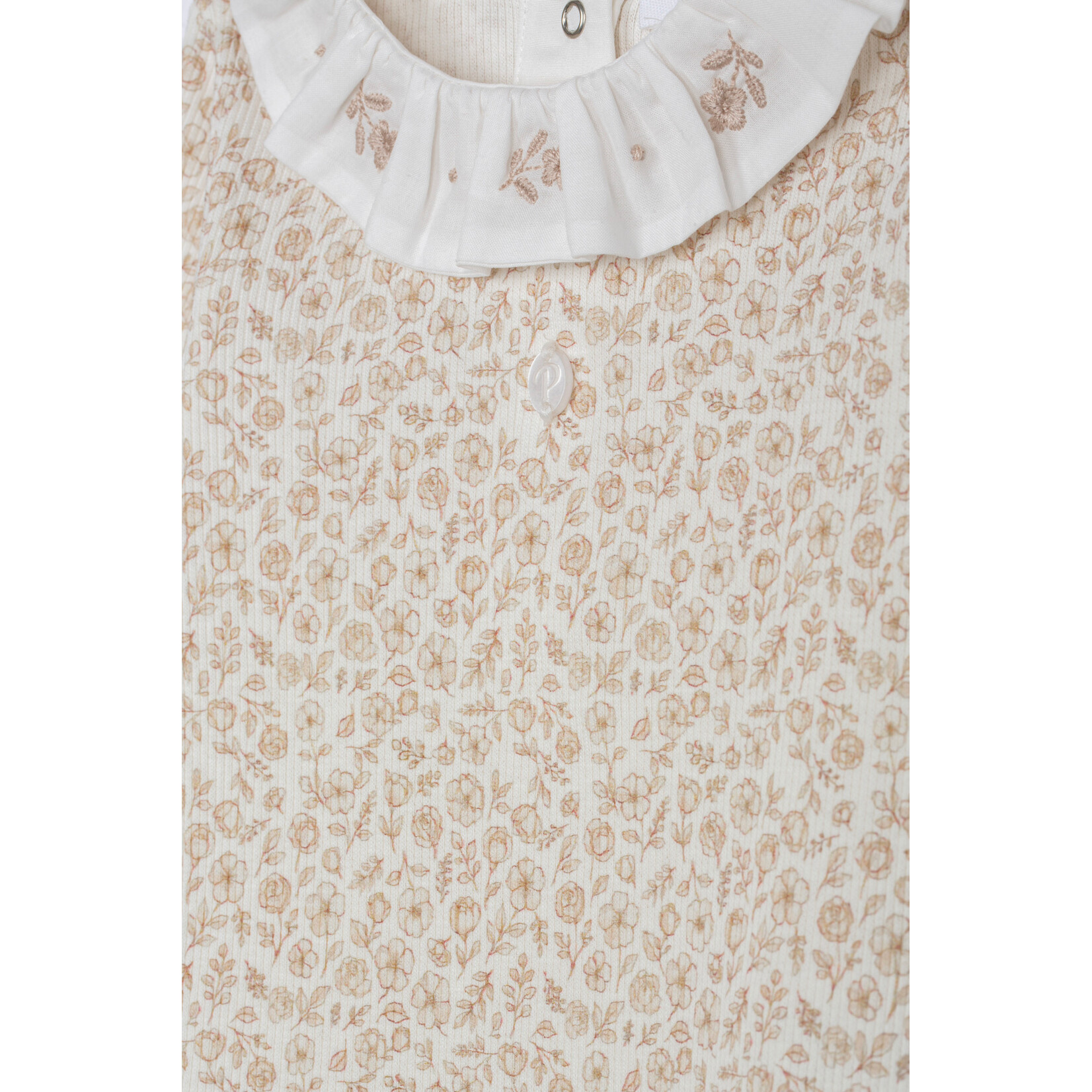 Patachou CONJUNTO  - NEWBORN SOFT - INVERNO 2026 6209 20 00 BEIGE FLOWERS F26-132
