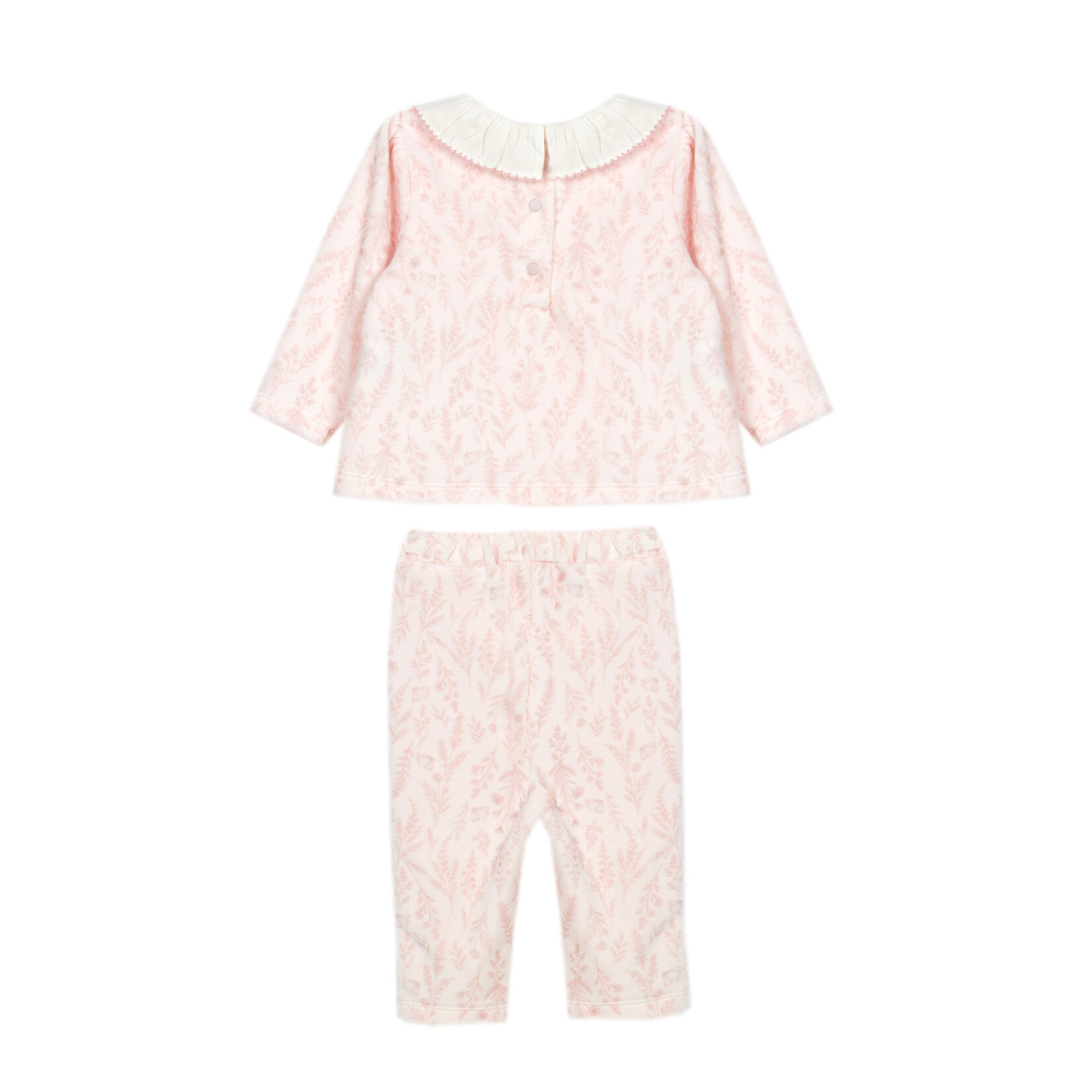 Patachou CONJUNTO - NEWBORN SWEET PINK - INVERNO 2026 6209 20 00 PINK FLORAL PRINT F26-2