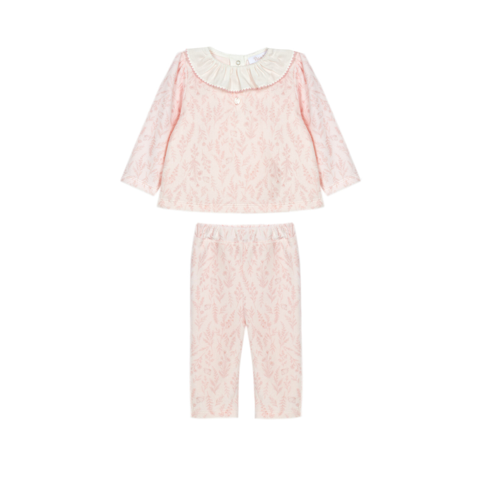 Patachou CONJUNTO - NEWBORN SWEET PINK - INVERNO 2026 6209 20 00 PINK FLORAL PRINT F26-2