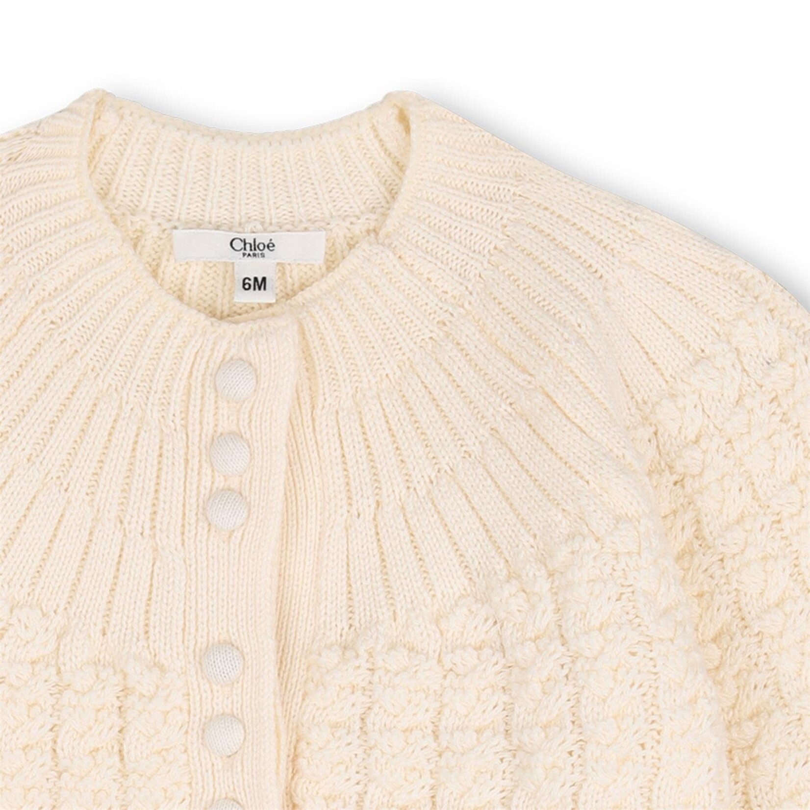 CHLOE CARDIGAN TRICOT Beige C21361