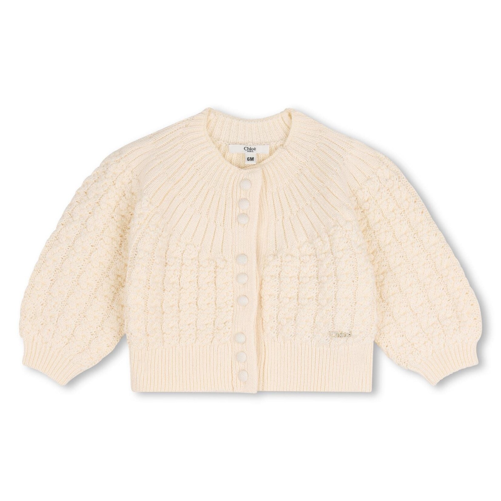 CHLOE CARDIGAN TRICOT Beige C21361