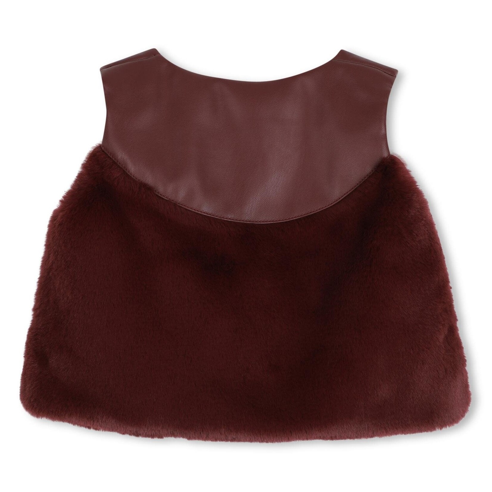 CHLOE GILET SANS MANCHES Rouge C21357